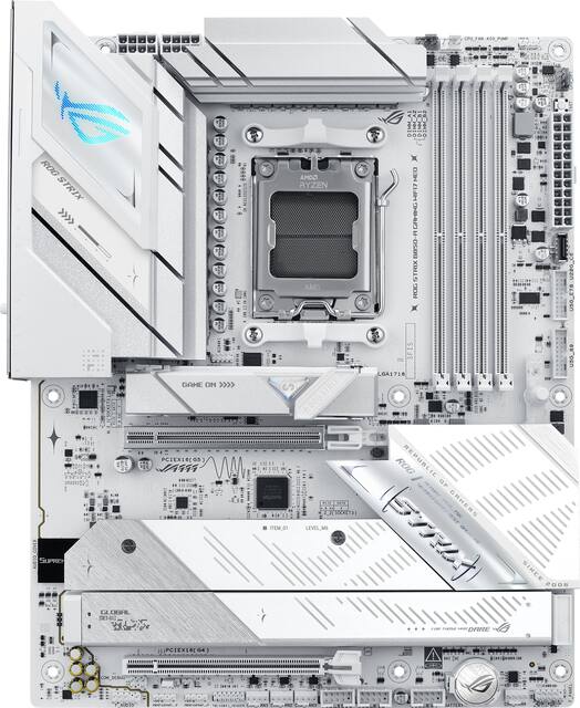 ASUS - ROG STRIX B850-A GAMING WIFI7 NEO (Socket AM5) AMD B850 ATX DDR5 Wi-Fi 7 Motherboard - White