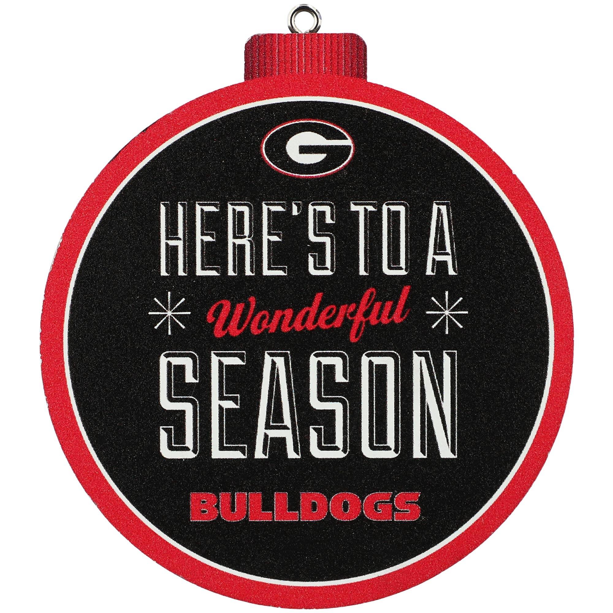Here's to a Wonderful Season  
Bulldogs