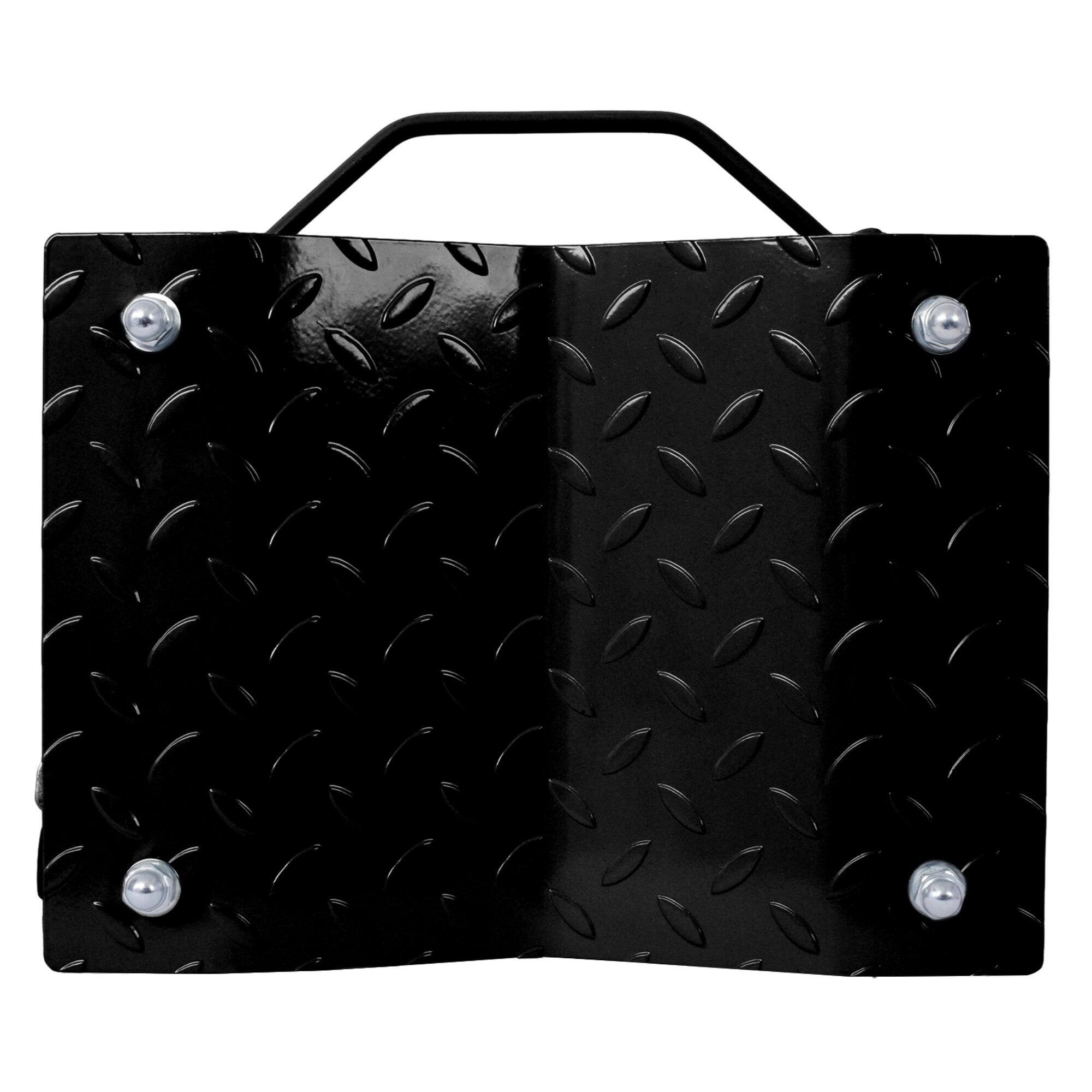 Alt View 4. Boyel Living - 4Pack 6000lb Capacity Heavy Duty Wheel Dolly Black with Brakes Anti Slip Tire Mover - Black.