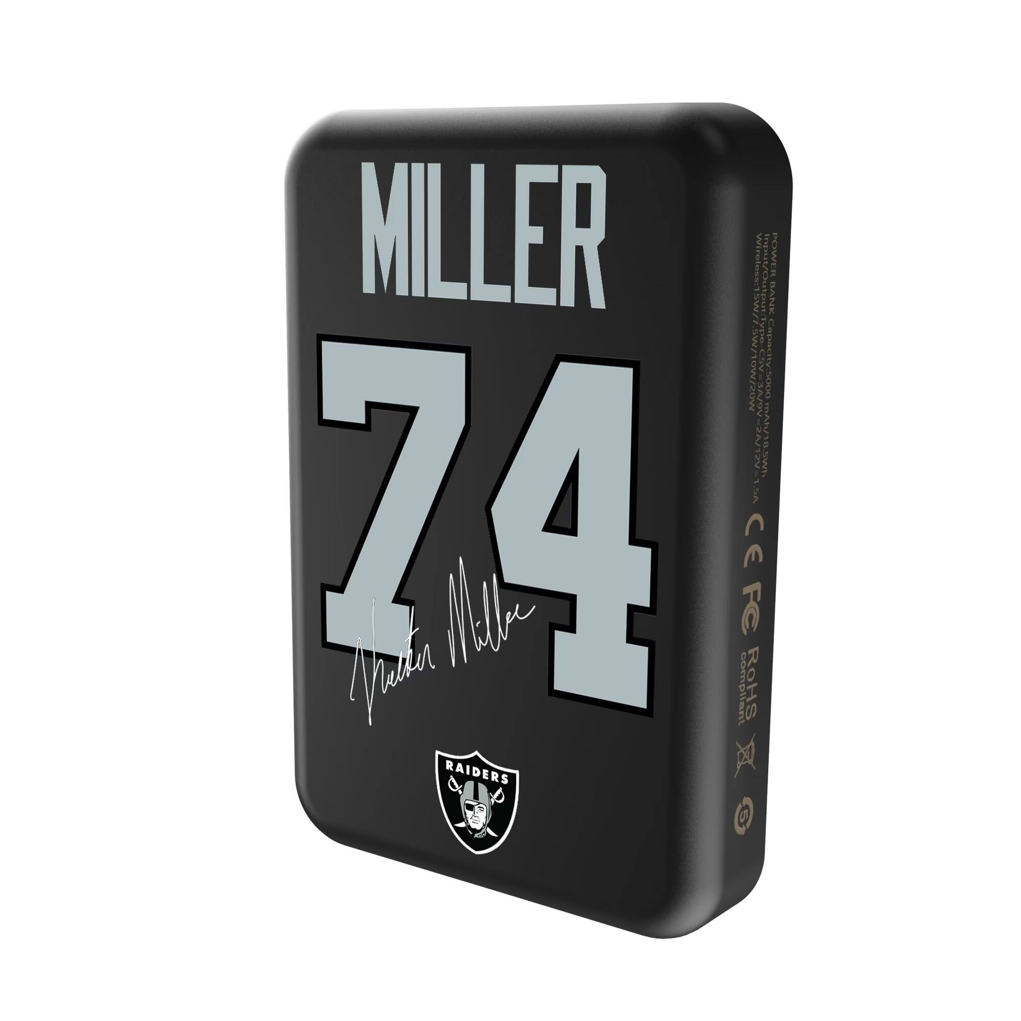 MILLER  
74  
Miller  
RAIDERS  
CE FC RoHS
