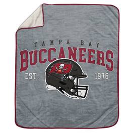 Pegasus - Tampa Bay Buccaneers 50" x 60" Arch Block Ultra Cozy Sweatshirt Blanket - Multicolor