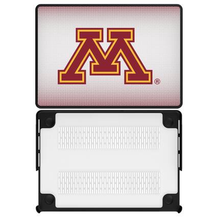 Front. Keyscaper - Minnesota Golden Gophers Linen MacBook Case - Pro 13 in - Multicolor.