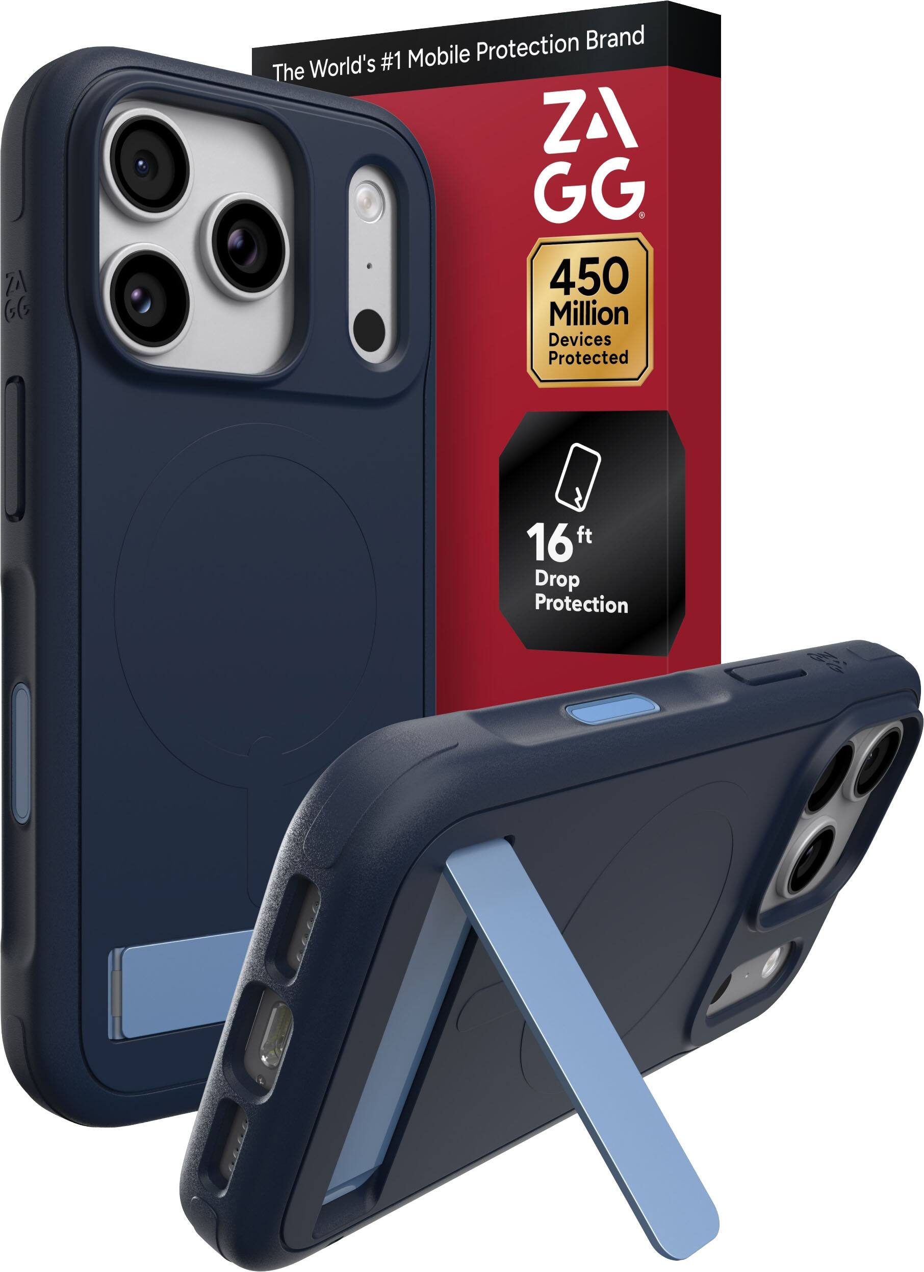 The World's #1 Mobile Protection Brand

ZAGG

450 Million Devices Protected

16ft Drop Protection