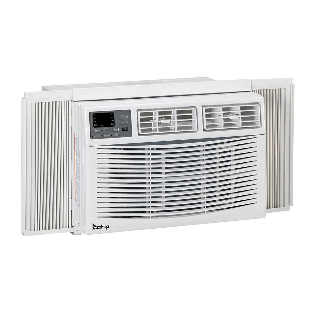 Alt View 8. Winado - 10000 BTU 115V 3 in 1 Window Air Conditioner w/Remote Control & LED Digital Panel, Wifi Install Kit Cool up to 450 Sq.Ft - White.
