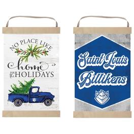 Jardine - Saint Louis Billikens 12" x 20" Reversible Banner Sign - White