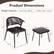 Product Dimensions:
Weight Capacity:
- Each Chair: 400 lbs
- Coffee Table: 110 lbs
Dimensions:
- Chair: 30" x 17" x 18"
- Coffee Table: 22.5" x 23"