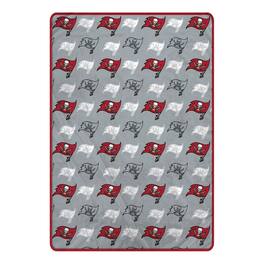 Pegasus - Tampa Bay Buccaneers 66" x 95" Oversized Logo Roll Ultra Cozy Blanket - Multicolor