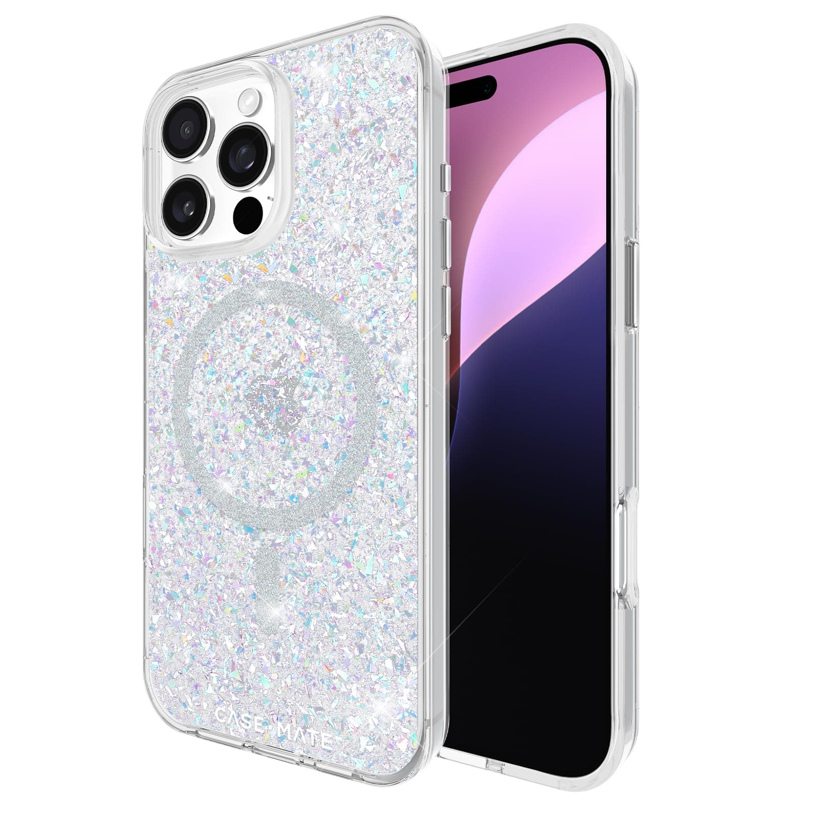 Case-Mate - Case with Magsafe for iPhone 16 Pro Max - Twinkle Disco