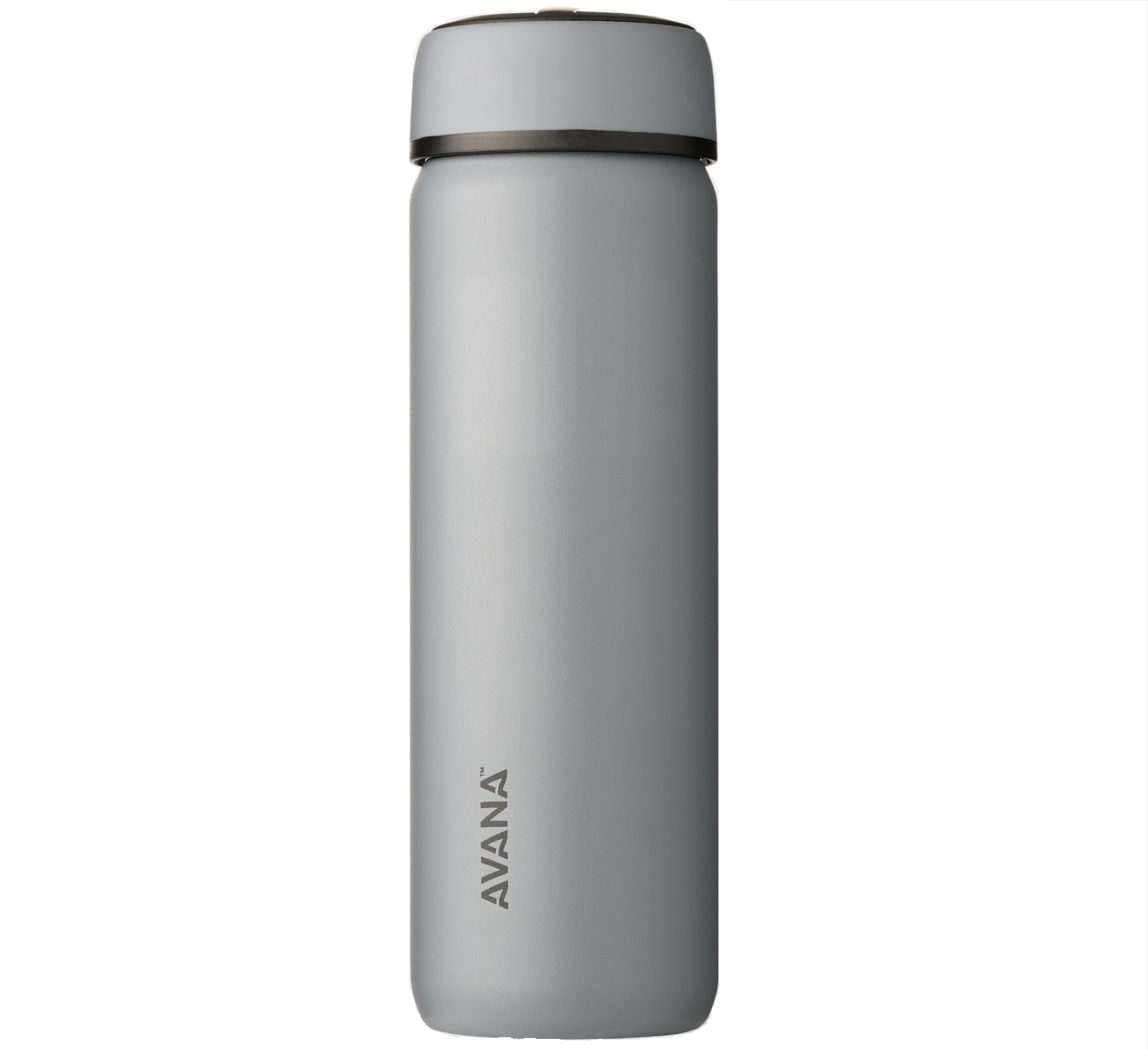 Angle. Avana - Beckridge Insulated Stainless Steel 25 oz. Water Bottle - Slate.