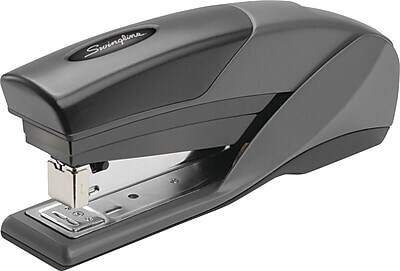 Alt View 2. Swingline - Optima 25 Reduced-Effort Desktop Stapler, 25-Sheet Capacity - Black.