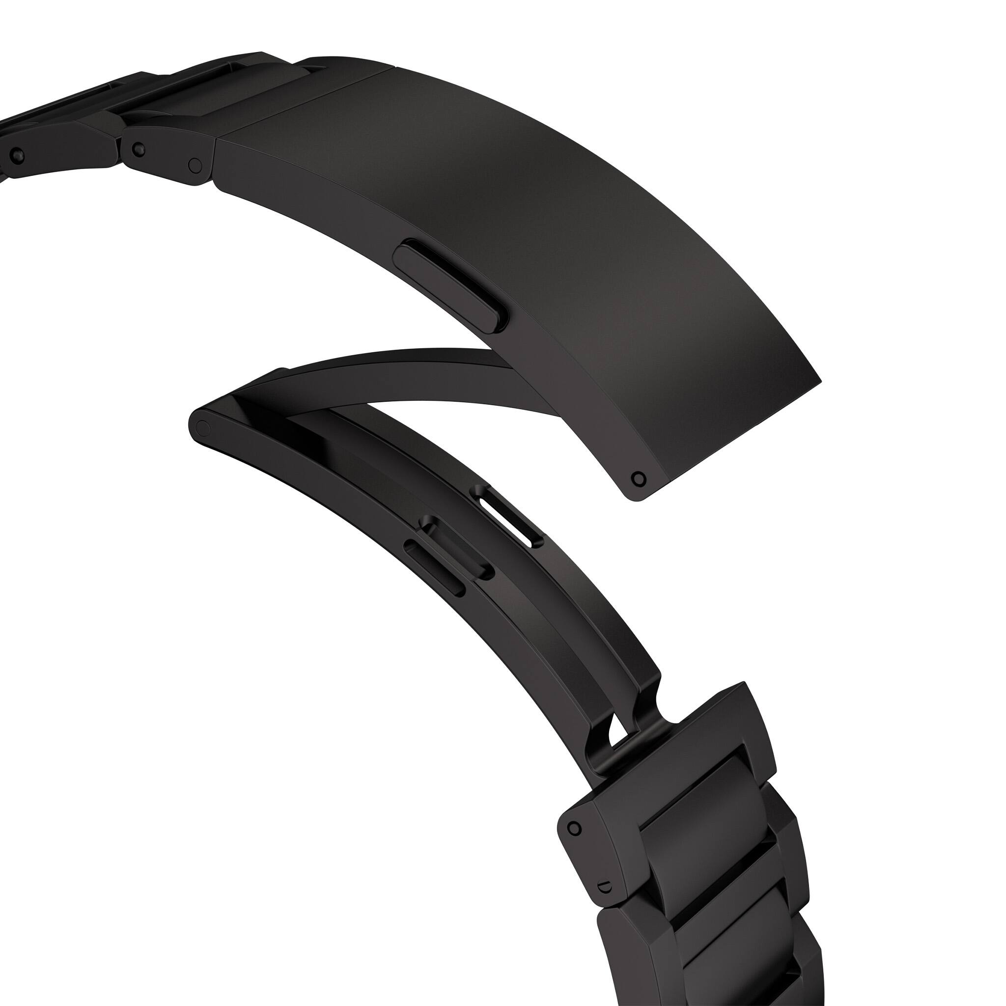 Alt View 1. Ultra Supply Co - Titan G4 Titanium Band for Apple Watch Ultra 3/2/1 - Black Titanium.