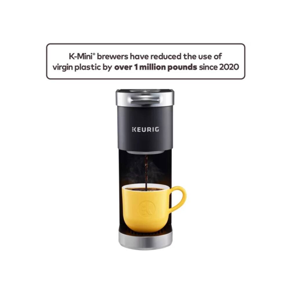 K-Mini® brewers have reduced the use of virgin plastic by over 1 million pounds since 2020