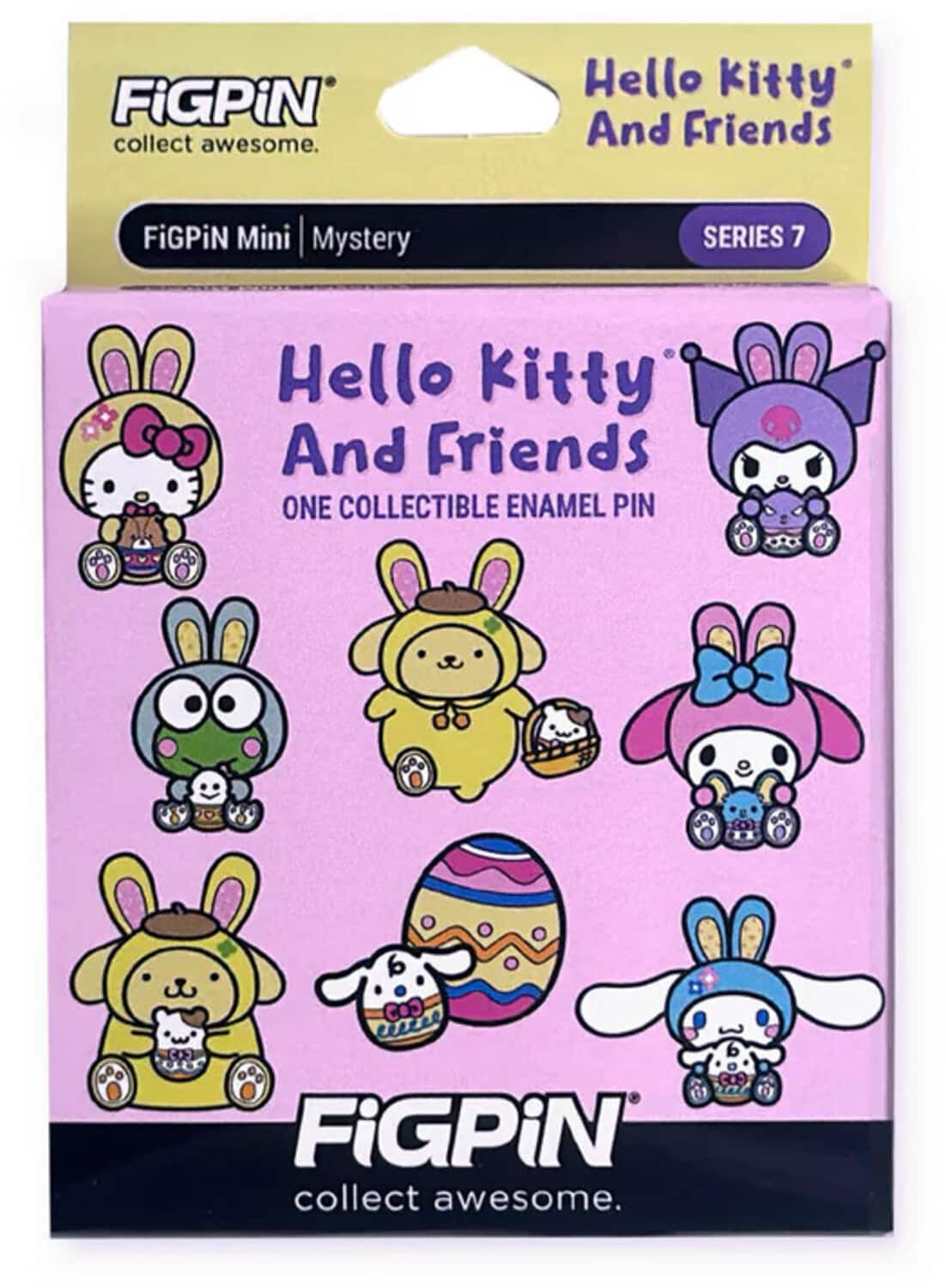PopMarket - FiGPiN - Mystery Mini Pin - Hello Kitty & Friends - Series 7 - 1 Pin - COLLECTABLES - Multicolor