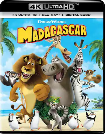 Front. Madagascar - 4K Blu-Ray.