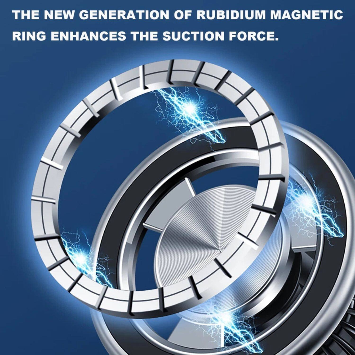 The new generation of rubidium magnetic ring enhances the suction force.