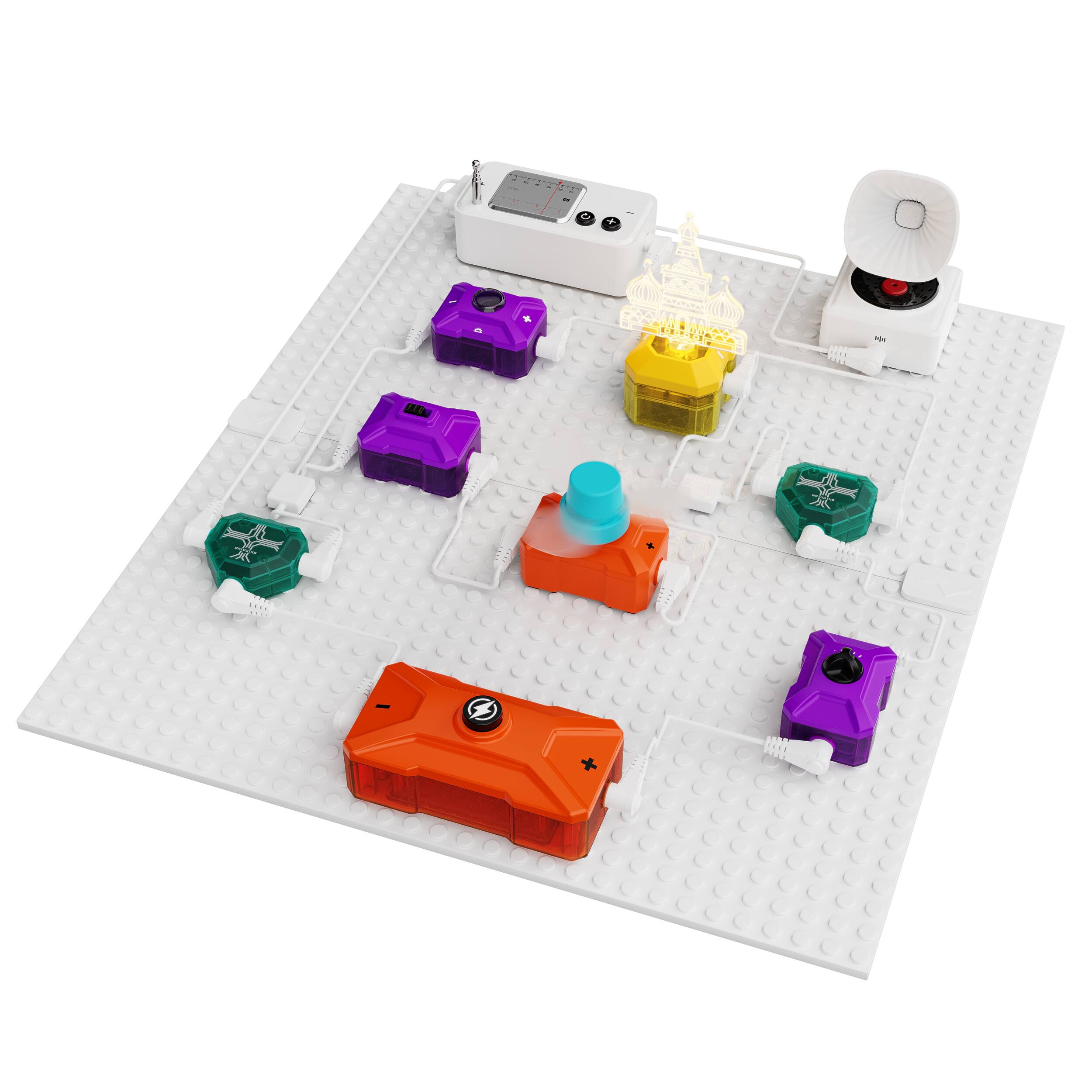 Alt View 2. Contixo - ST36 Science Circuit Block Set, STEM Electronic Building Kit, Hands-On Learning Circuit Blocks.