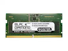 SAMSUNG M425R1GB4BBO-VO7
BLACK DIAMOND
8GB DDR5 SODIMM
BD8G5600MCN28
COMPATIBILITY CERTIFIED
REMOVAL WILL VOID WARRANTY
CAUTION ELECTRONIC SENSITIVE
GUD3768A 261