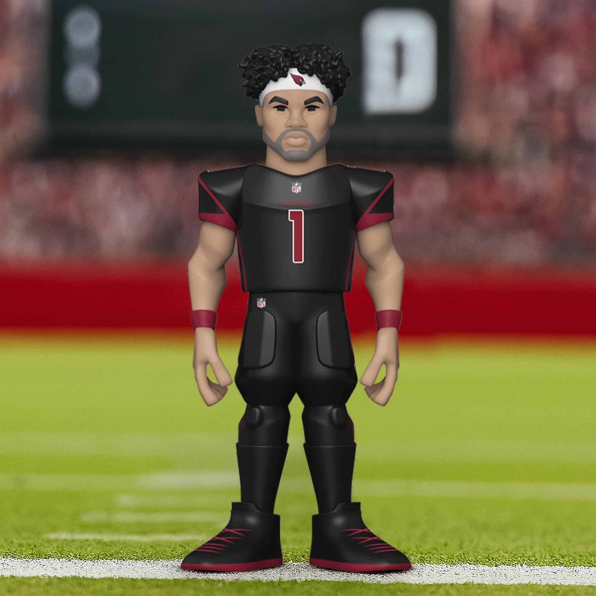 Alt View 2. Funko - Arizona Cardinals NFL Funko Gold 5 Inch Vinyl Figure | Kyler Murray CHASE - Black.