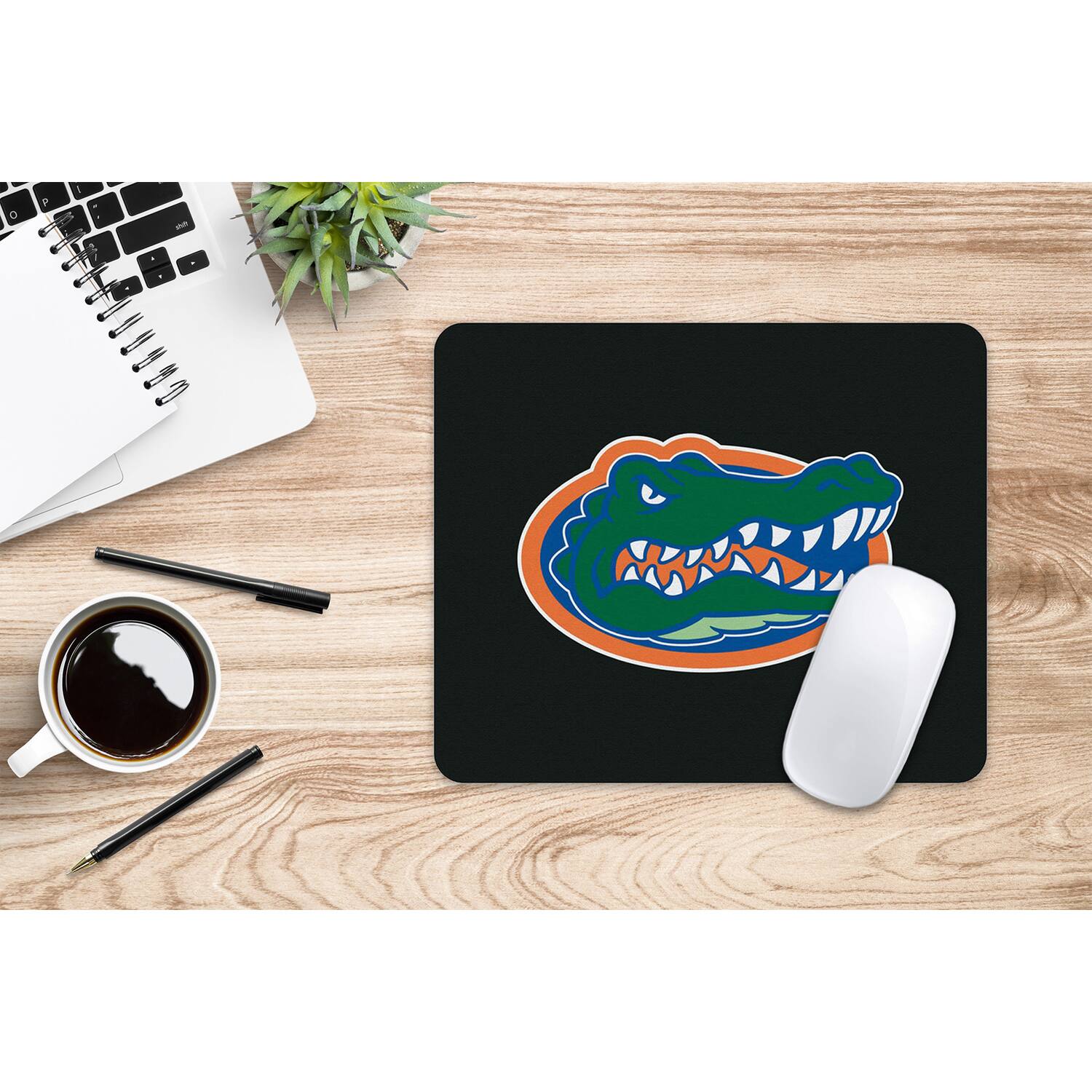 Alt View 1. OTM Essentials - Black Florida Gators Primary Logo Mouse Pad - Black.