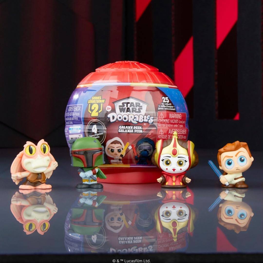 SERIES SERIE/SERIE 25 STAR WARS DOORABLES GALAXY PEK 4 GALAXIA PEK A

- 1 lectionner 1 AERTENC 12J S+ WARS ia tolecciomat A90-Pr
- WARNING: CHOKING HAZARD - Small parts. Not for children under 3 years.
- AVERTISSEMENT: RISQUE DE GÉNOCIDE - Petits morceaux. Ne convient pas aux enfants de moins de 3 ans.

& TM Lucasfilm Ltd.