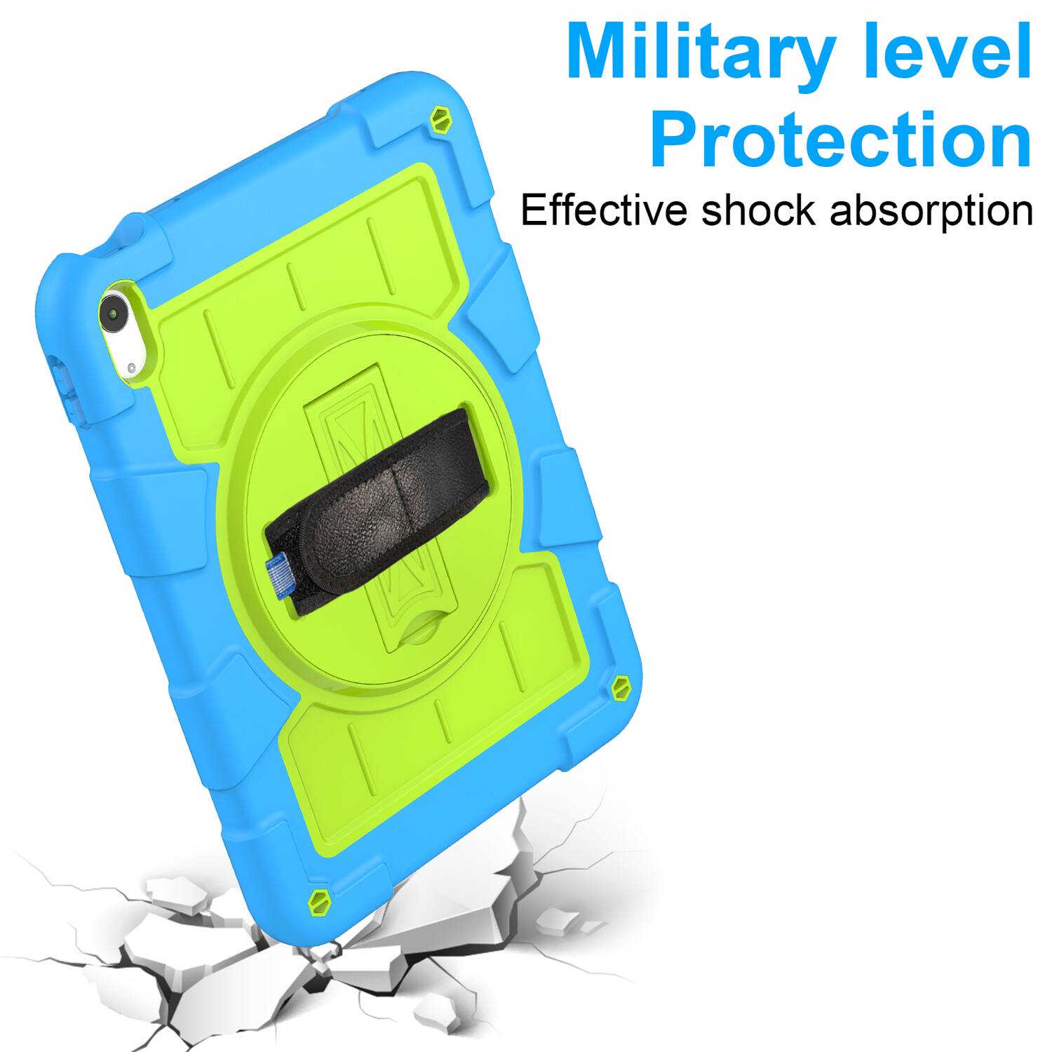 Military level Protection  
Effective shock absorption