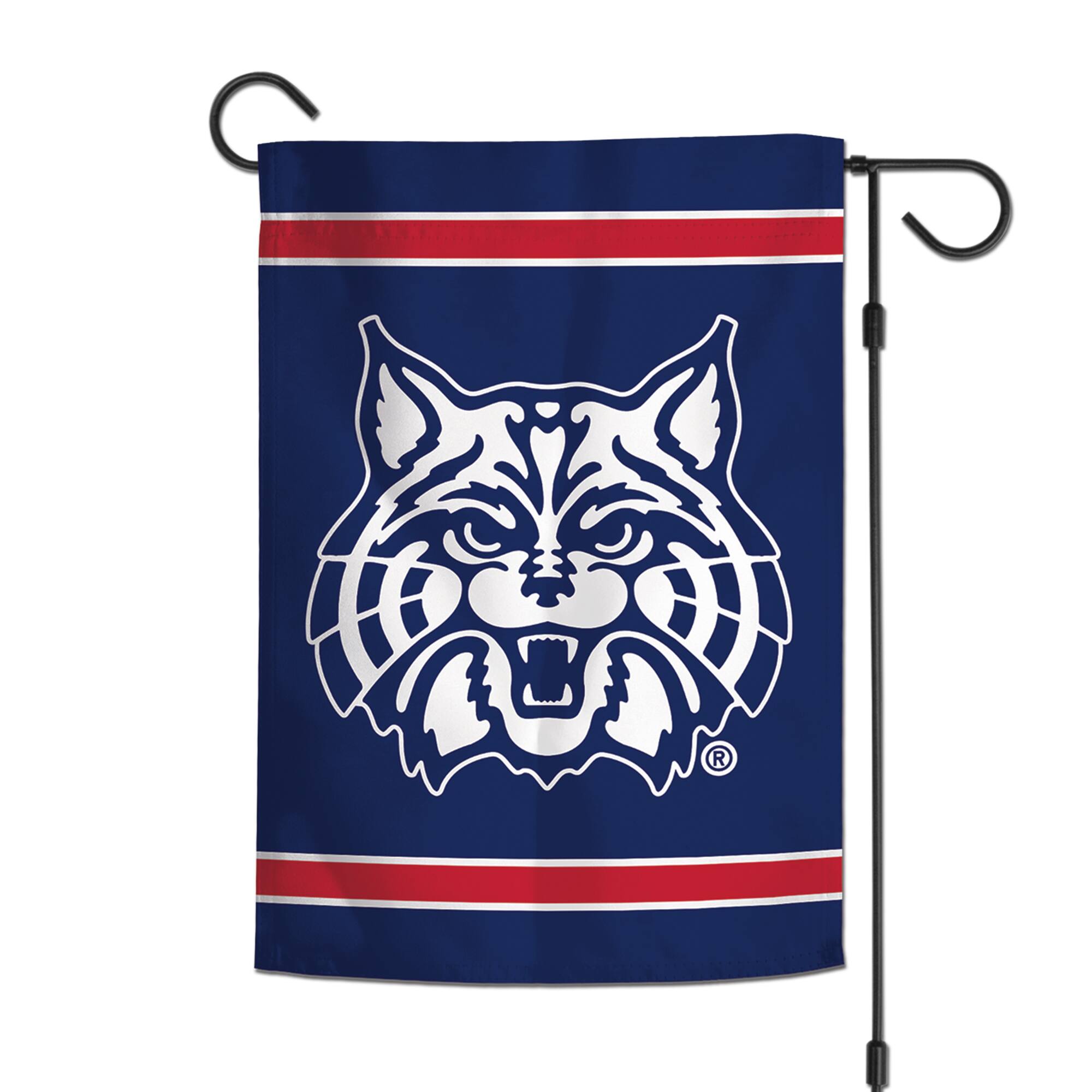 Alt View 1. WinCraft - Arizona Wildcats 12" x 18" Double-Sided Garden Flag - Multicolor.