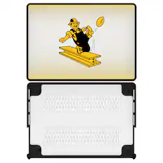 Front. Keyscaper - Pittsburgh Steelers Linen MacBook Case - Pro 16 in - Multicolor.