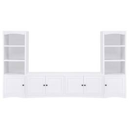 Coaster Co. of America - Laughlin 3-piece Entertainment Center TV Stand - White