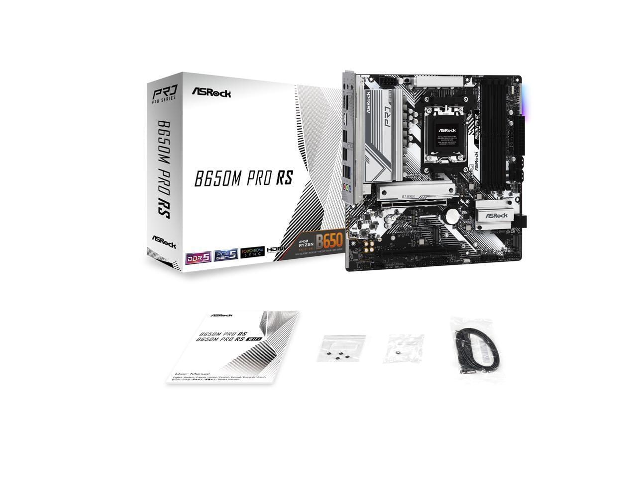 あ ASRock B650M Pro RS マザーボード ASRock B650M Pro RS - Best Buy