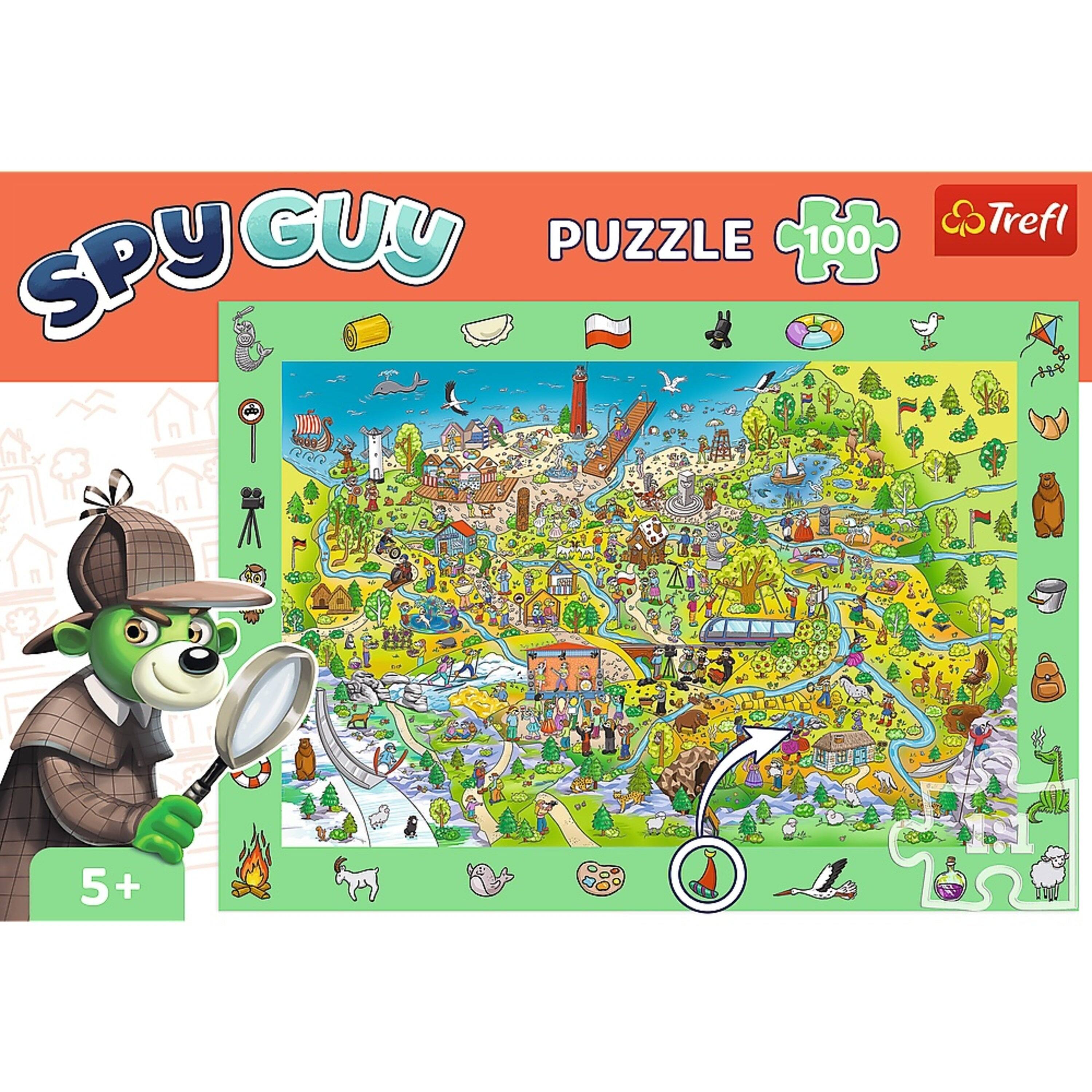 SPY GUY  
PUZZLE 100  
Trefl  
5+