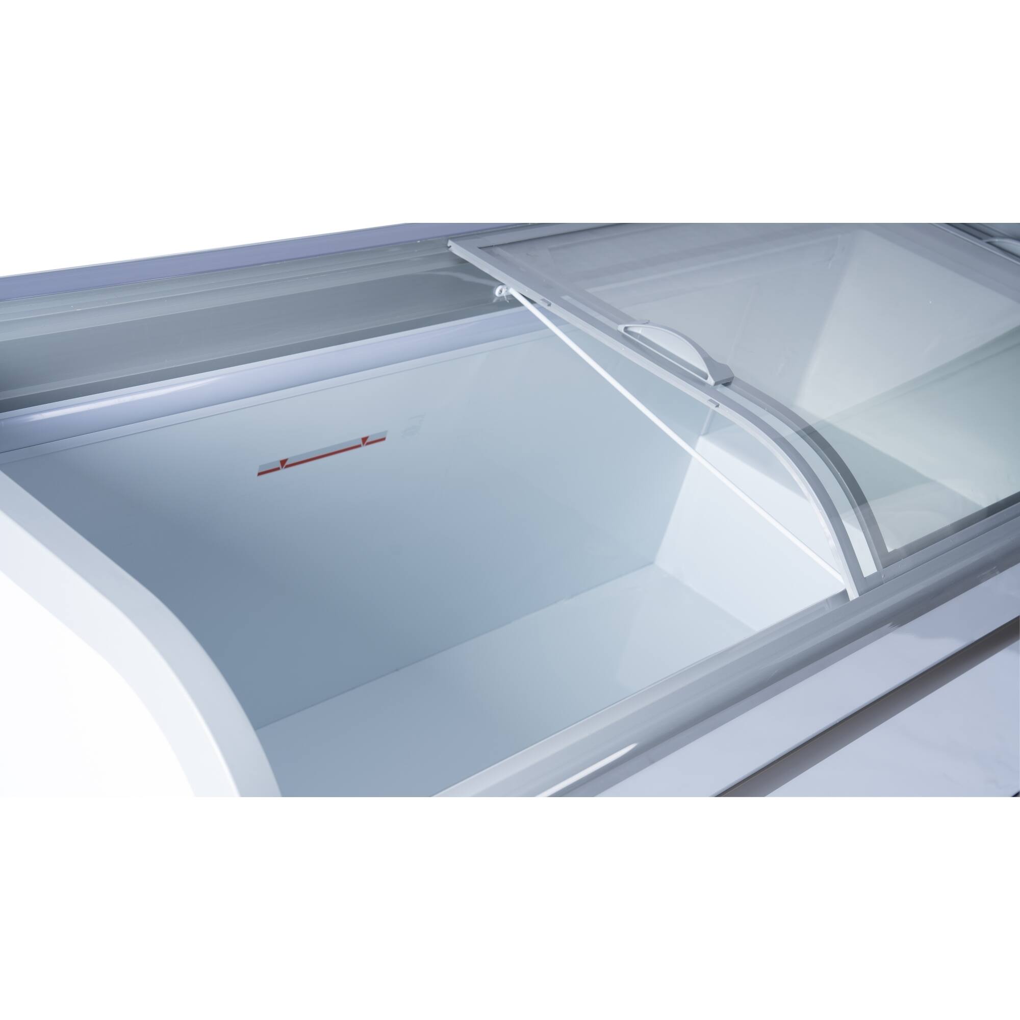 Alt View 4. Koolmore - 78 Inch Manual Defrost Island Chest Freezer 19 cu. ft. Capacity in White - White.