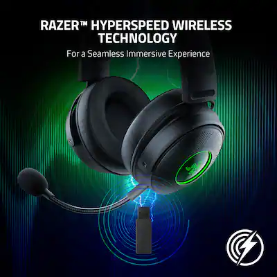 Razer Kraken V3 Pro HyperSense Wireless Over the Ear Gaming