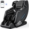 Front. Koligey - 4D Massage Chair, Full Body Zero Gravity Recliner with SL Track, APP Control, Bluetooth,and Electric Calfrest Extension - Black.