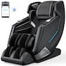 Koligey - 4D Massage Chair, Full Body Zero Gravity Recliner with SL Track, APP Control, Bluetooth,and Electric Calfrest Extension - Black
