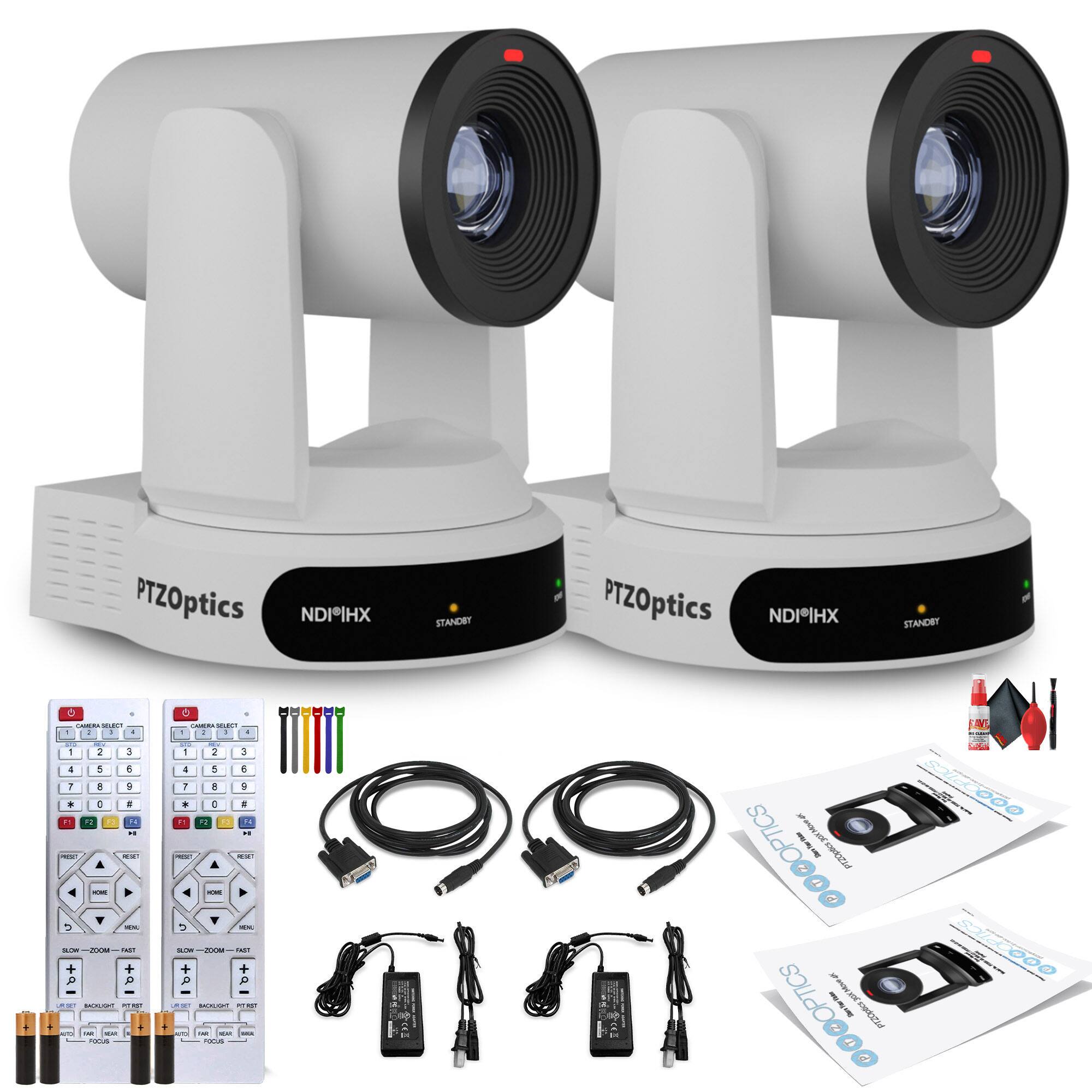 PTZOptics NDI|HX STANDBY  
PTZOptics NDI|HX STANDBY  

CAMERA SELECT  
1 2 3 4 5 6 7 8 9  
0  

PRESET  
1 2 3 4 5  

SLOW - ZOOM - FAST  
MICROPHONE  
AUTO - MANUAL  
FOCUS  

CAMERA SELECT  
1 2 3 4 5 6 7 8 9  
0  

PRESET  
1 2 3 4 5  

SLOW - ZOOM - FAST  
MICROPHONE  
AUTO - MANUAL  
FOCUS  

NDI|HX  
STANDBY  

PTZOptics  
NDI|HX  
STANDBY  

PTZOptics  
NDI|HX  
STANDBY  

SOLID  
PTZOptics  
NDI|HX  
STANDBY  

SOLID  
PTZOptics  
NDI|HX  
STANDBY