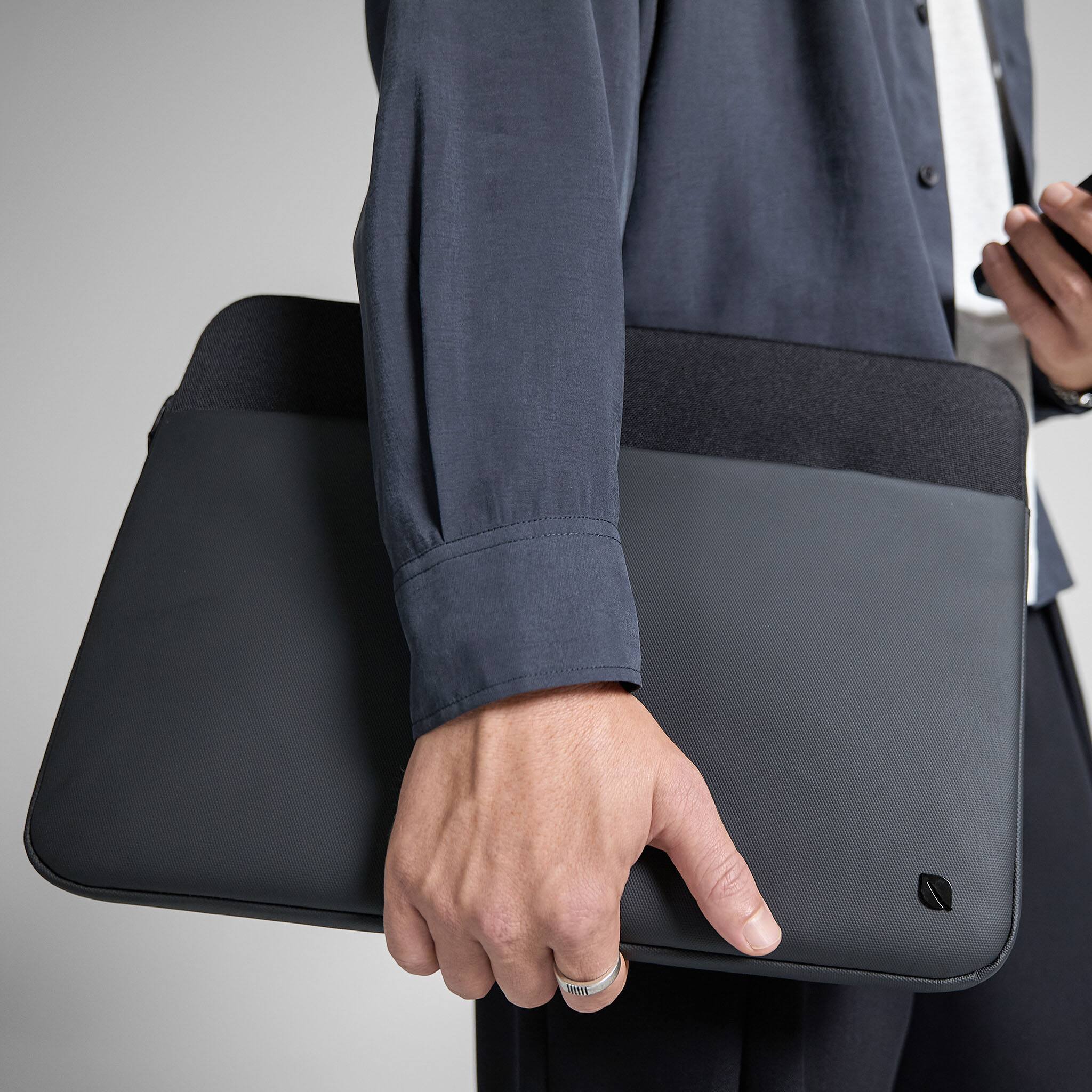 Alt View 11. Incase - A.R.C. Sleeve for 14" Laptop - Black.