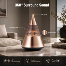 360° Surround Sound
Top Touch
Surround Sound
Aluminum Body
Aviation Aluminum Body
Ambient Light + Top Touch