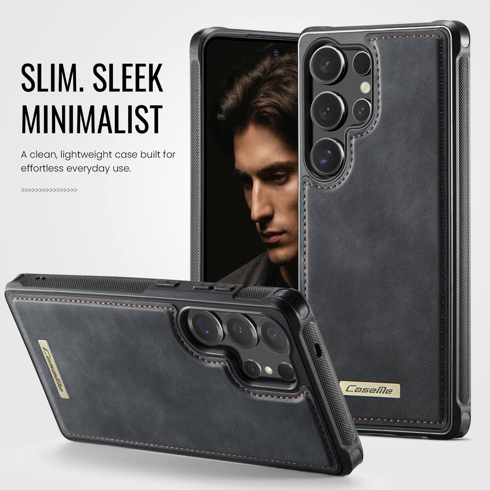 SLIM. SLEEK MINIMALIST  
A clean, lightweight case built for effortless everyday use.  
Losole CaseMe
