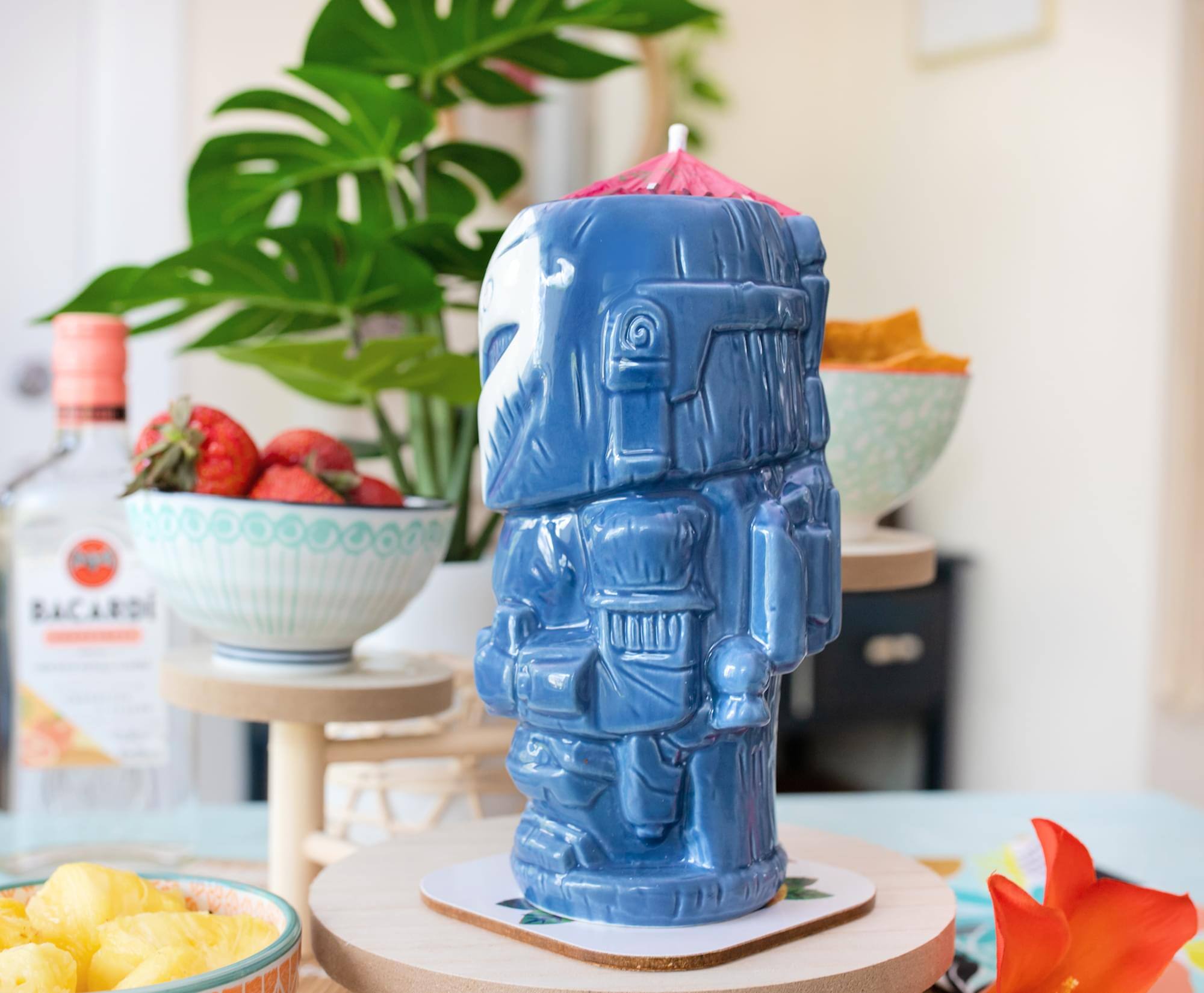 Alt View 2. Star Wars - Geeki Tikis Star Wars: The Mandalorian Bo-Katan Ceramic Mug | Holds 17 Ounces - Blue.