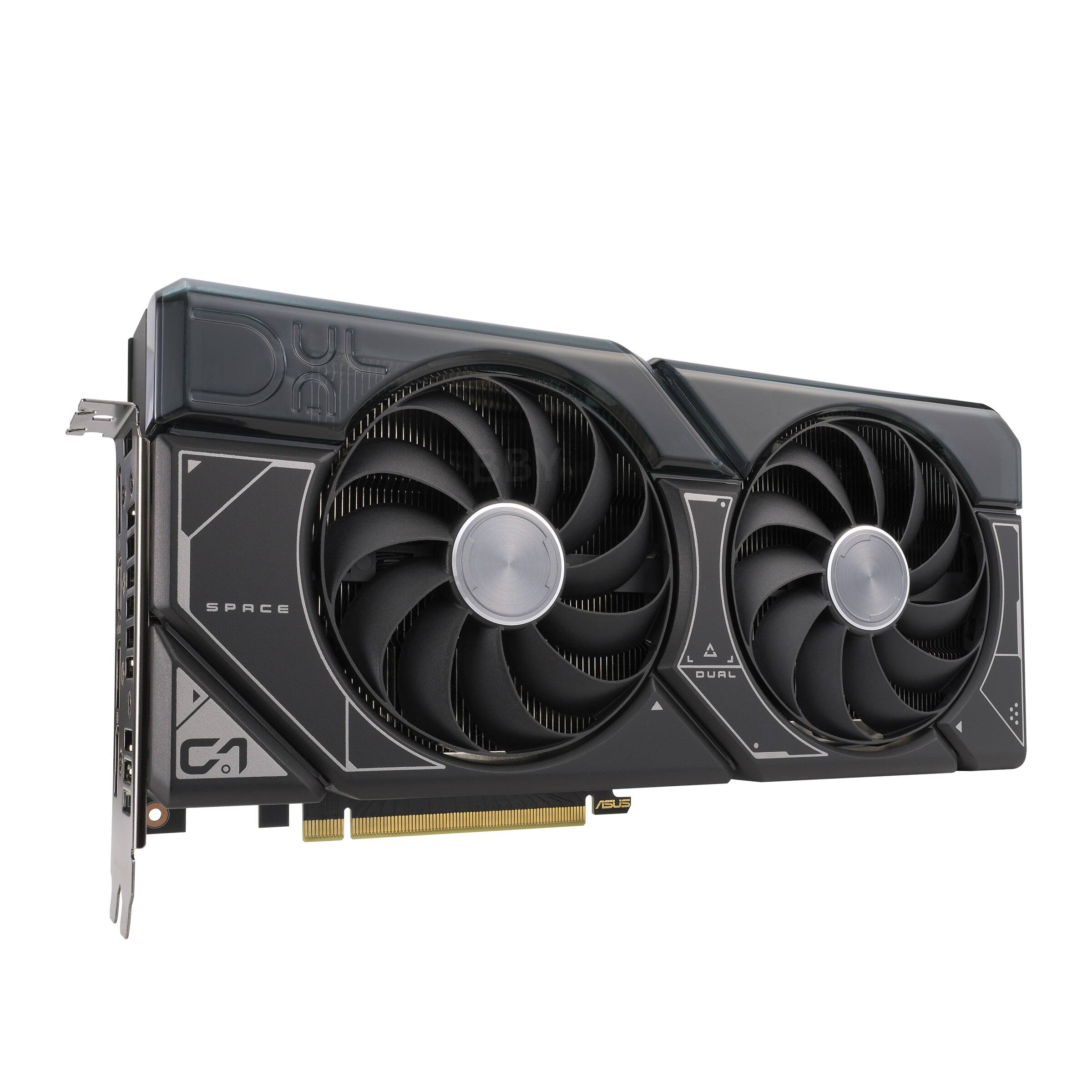 Alt View 1. ASUS - NVIDIA GeForce RTX 4070 Overclock 12GB GDDR6X PCI Express 4.0 Graphics Card - Black.