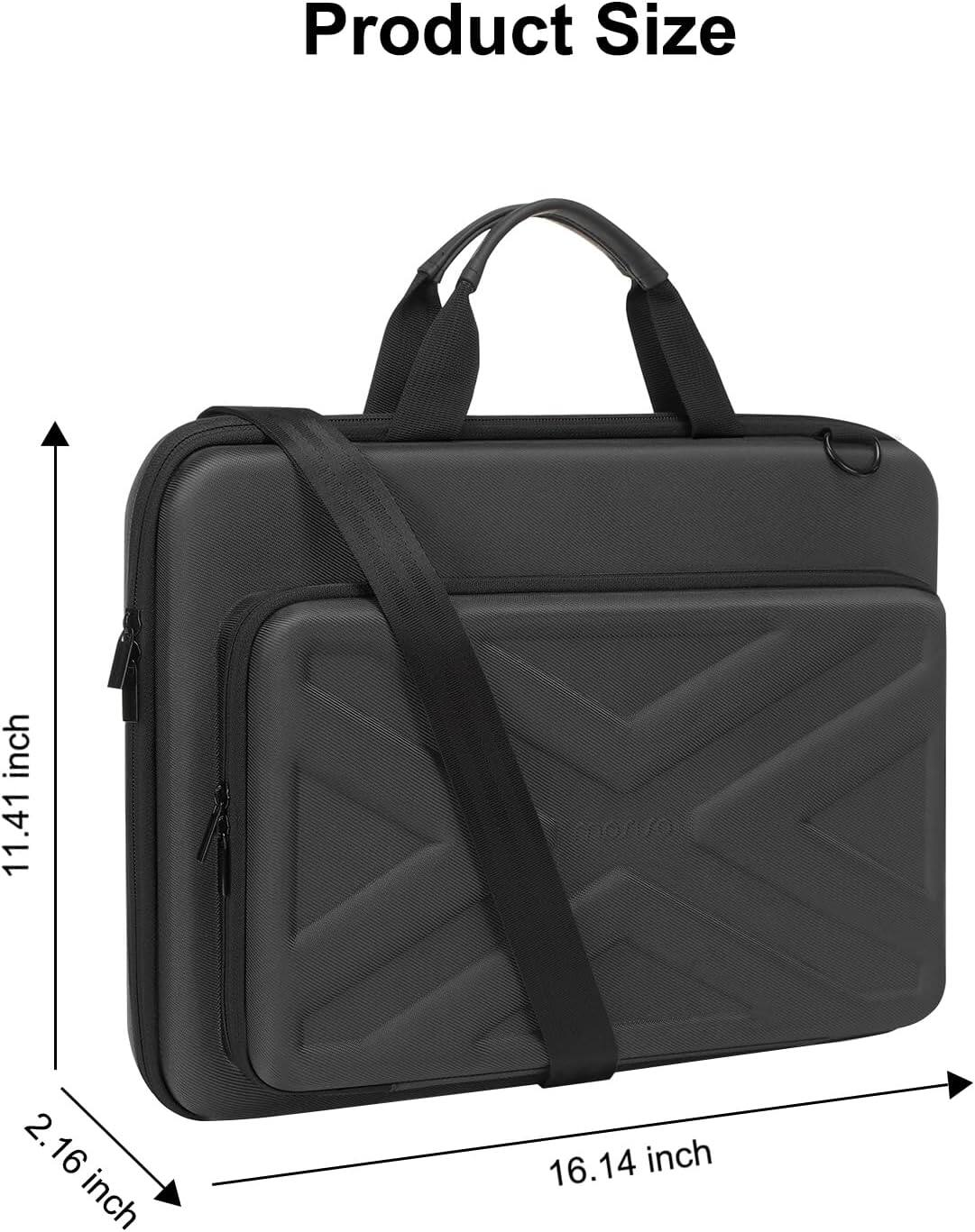 Product Size: 11.41 inch x 2.16 inch x 16.14 inch