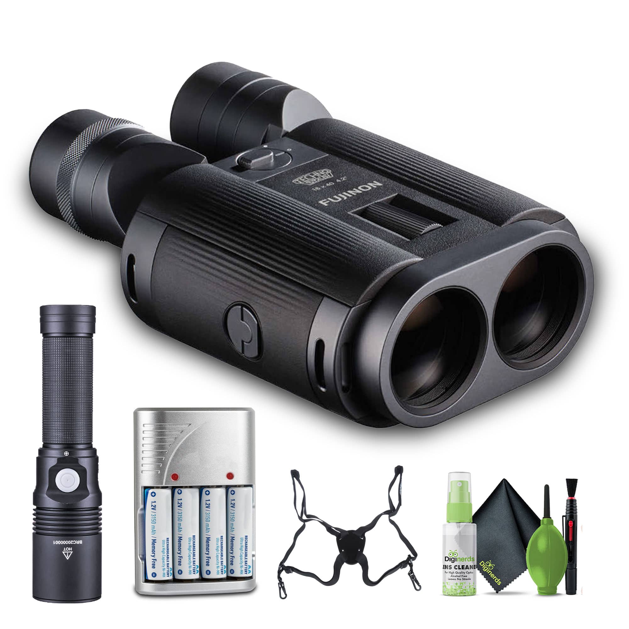 Fujifilm - FUJINON Techno-STABI TS-L1640 16x40 Stabilized Binoculars with Harness + More price history on PriceWatchPro