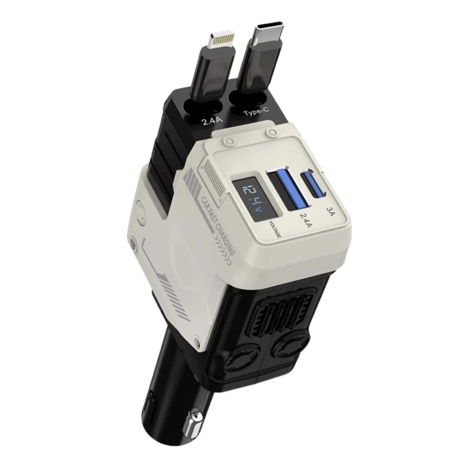 2.4A Type-C INWV 12.4V 12.4V CARFAST CHARGING VOLTAGE 2.4A