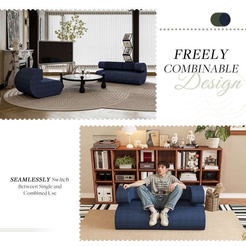 FREELY COMBINABLE  
Design  

SEAMLESSLY Switch  
Between Single and Combined Use