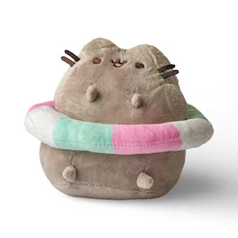Fiesta - Pusheen 6.5 Inch Plush | Pusheen with Floatie - Multi-Color