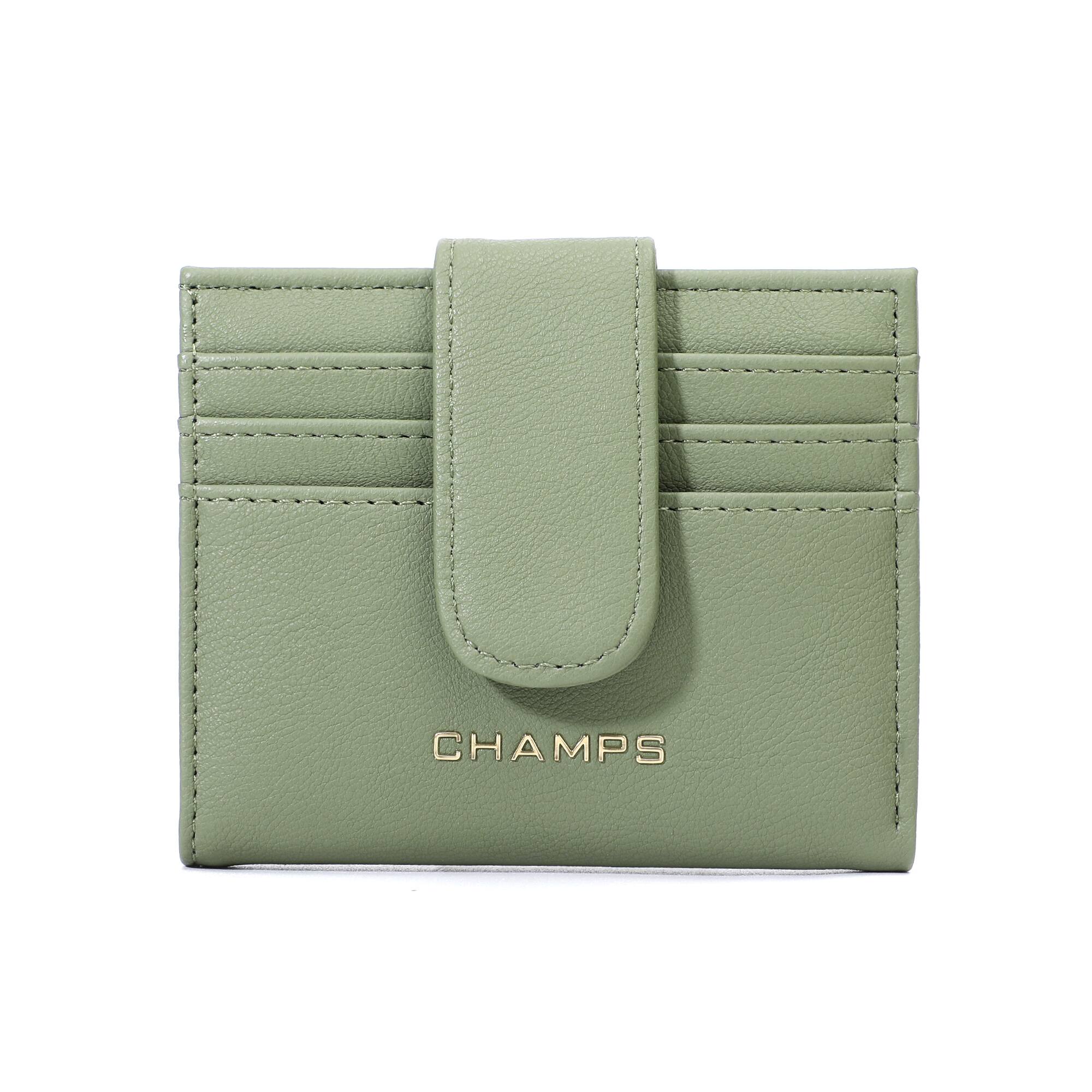 Champs - Iconic Collection Snap Cardholder - Green