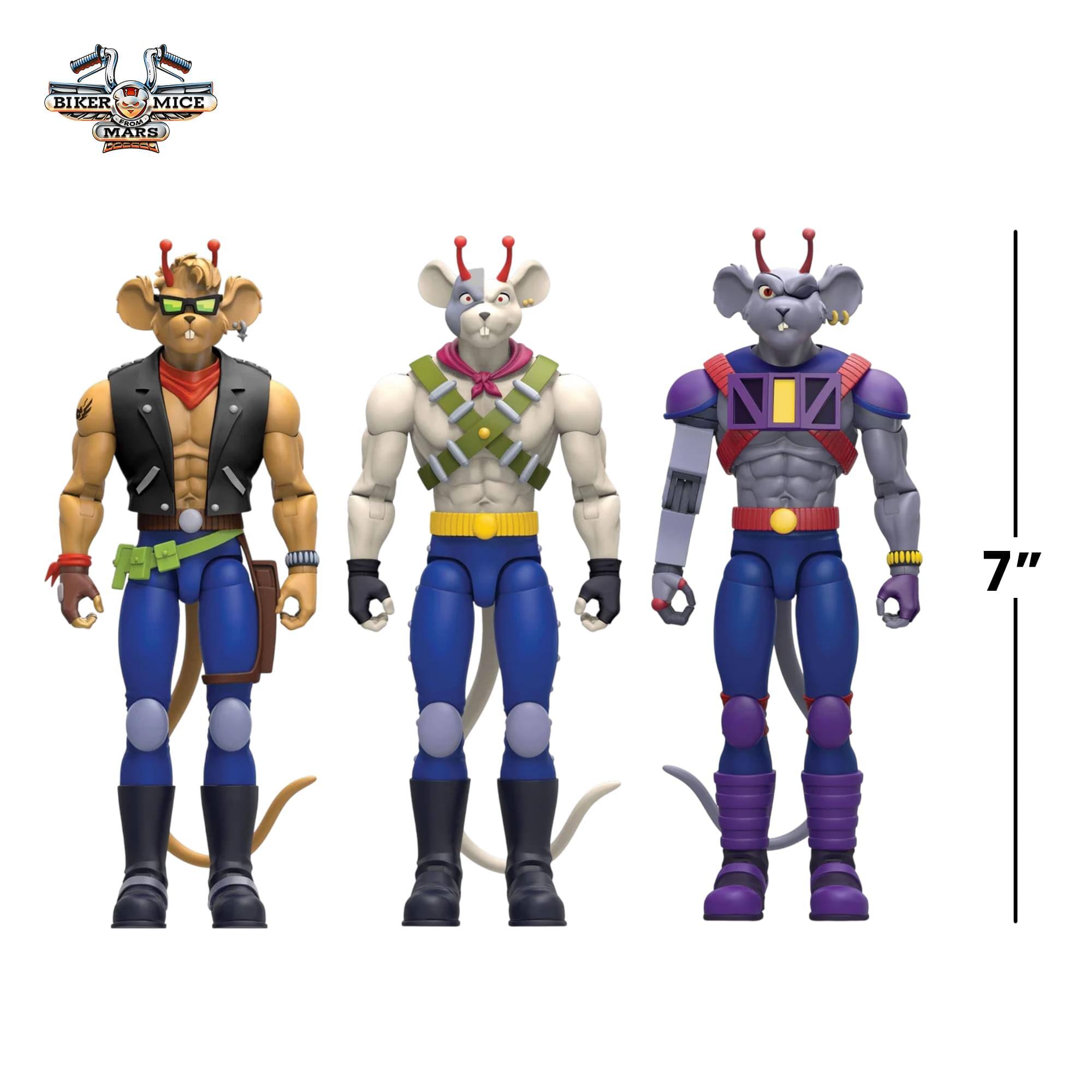 BIKER MICE MARS 7"