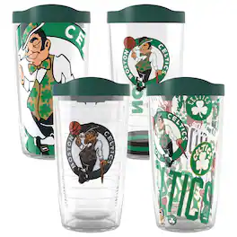 Tervis - Boston Celtics Four-Pack 16oz. Classic Tumbler Set - Multicolor