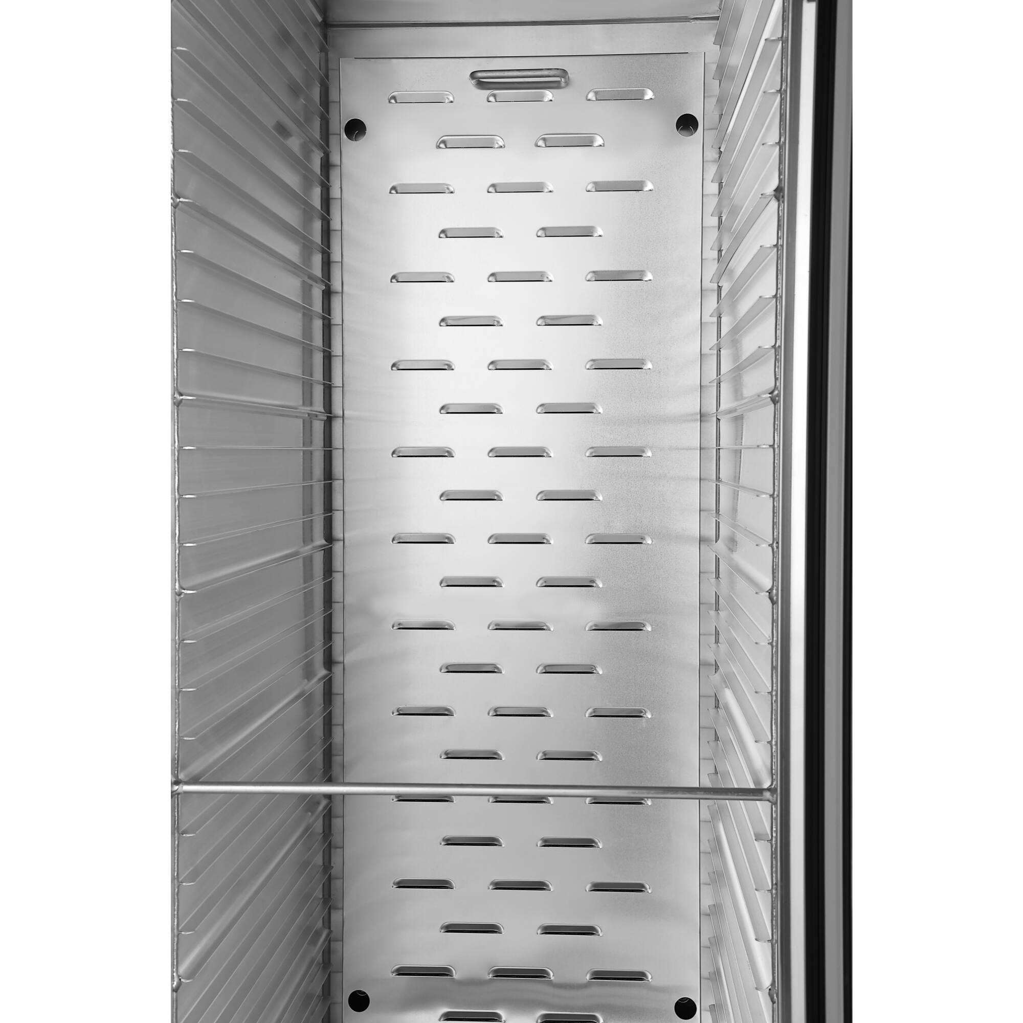 Alt View 3. Koolmore - 33 in. Commercial Non-Insulated Heated Holding Cabinet with 35-Pan Capacity and Glass Door in Silver (KM-CH36-SNGL) - Silver.