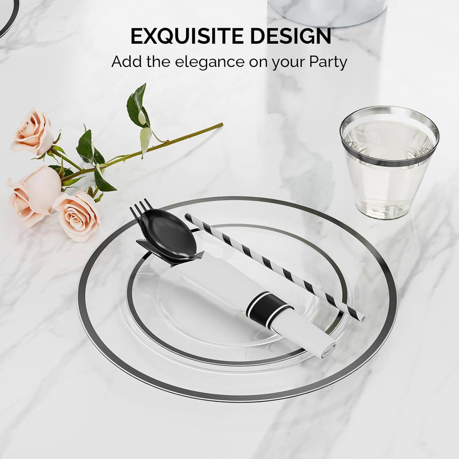 EXQUISITE DESIGN  
Add the elegance on your Party
